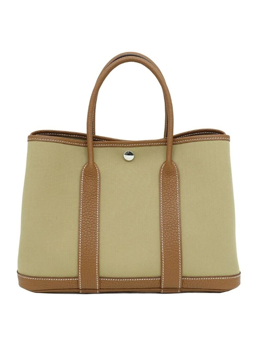 Hermes Bag Garden Party TPM Trench Gold Toile Officier Negonda